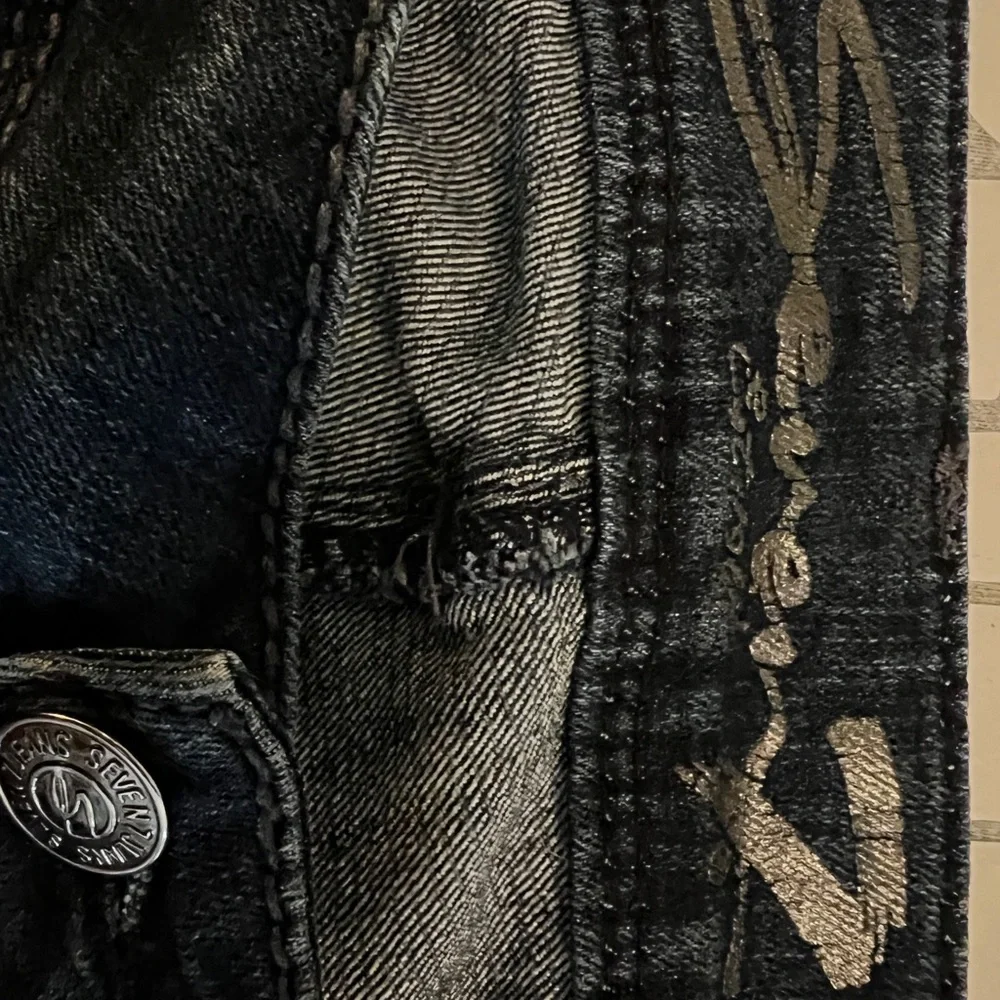 Seven7 Blue Skinny Jeans Versatile Style